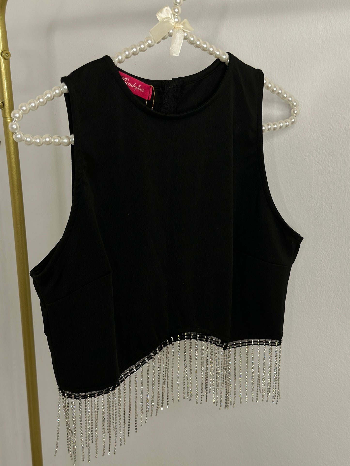 Rhinestone tank top guy