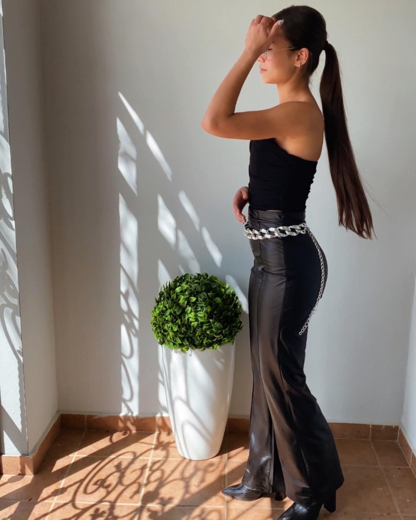 Leather pants