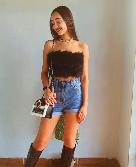 Black Christmas top
