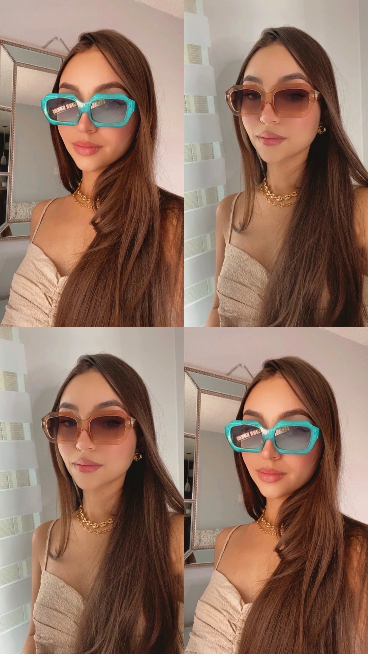 Bold sunglasses