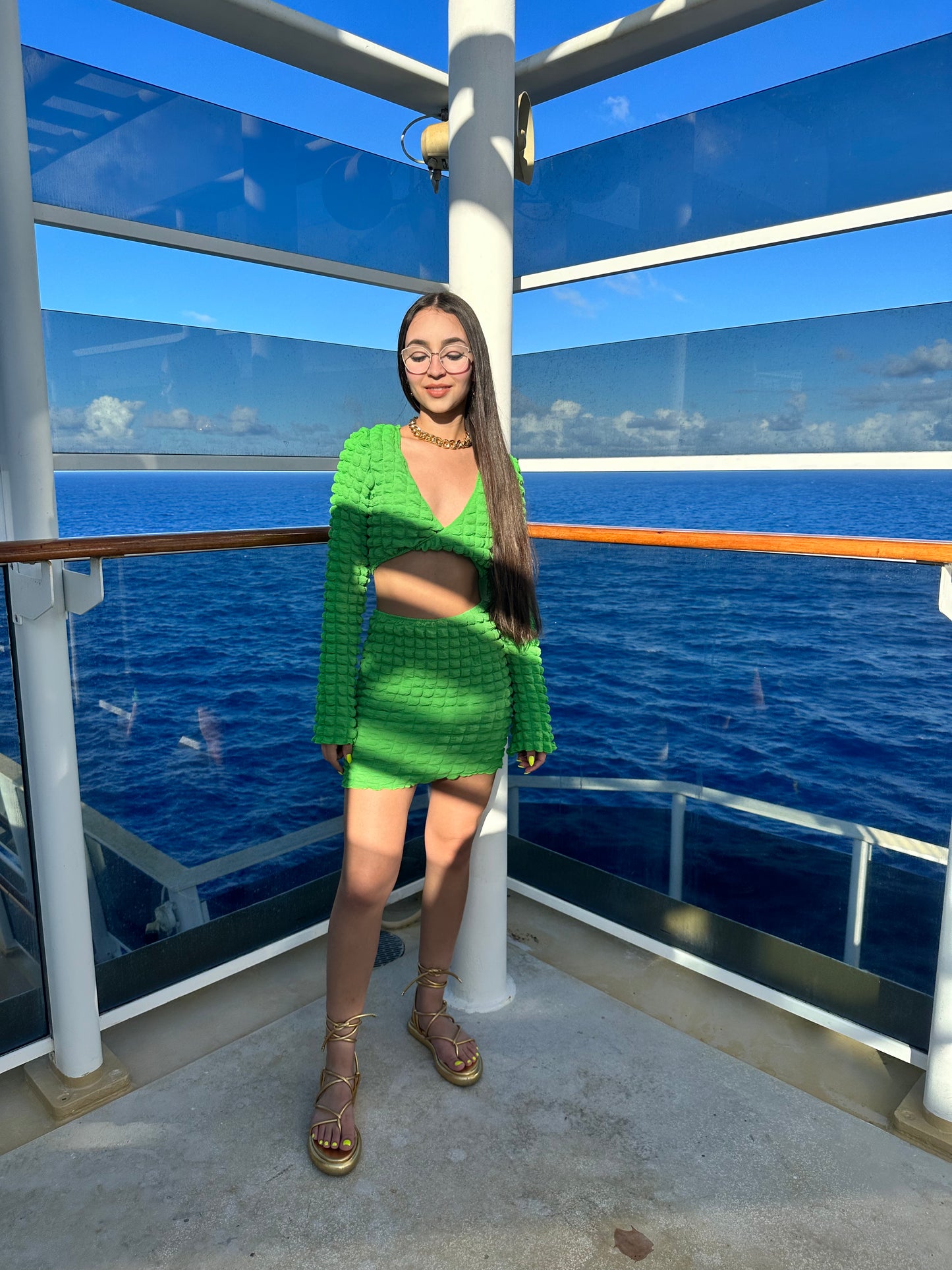 Green apple set