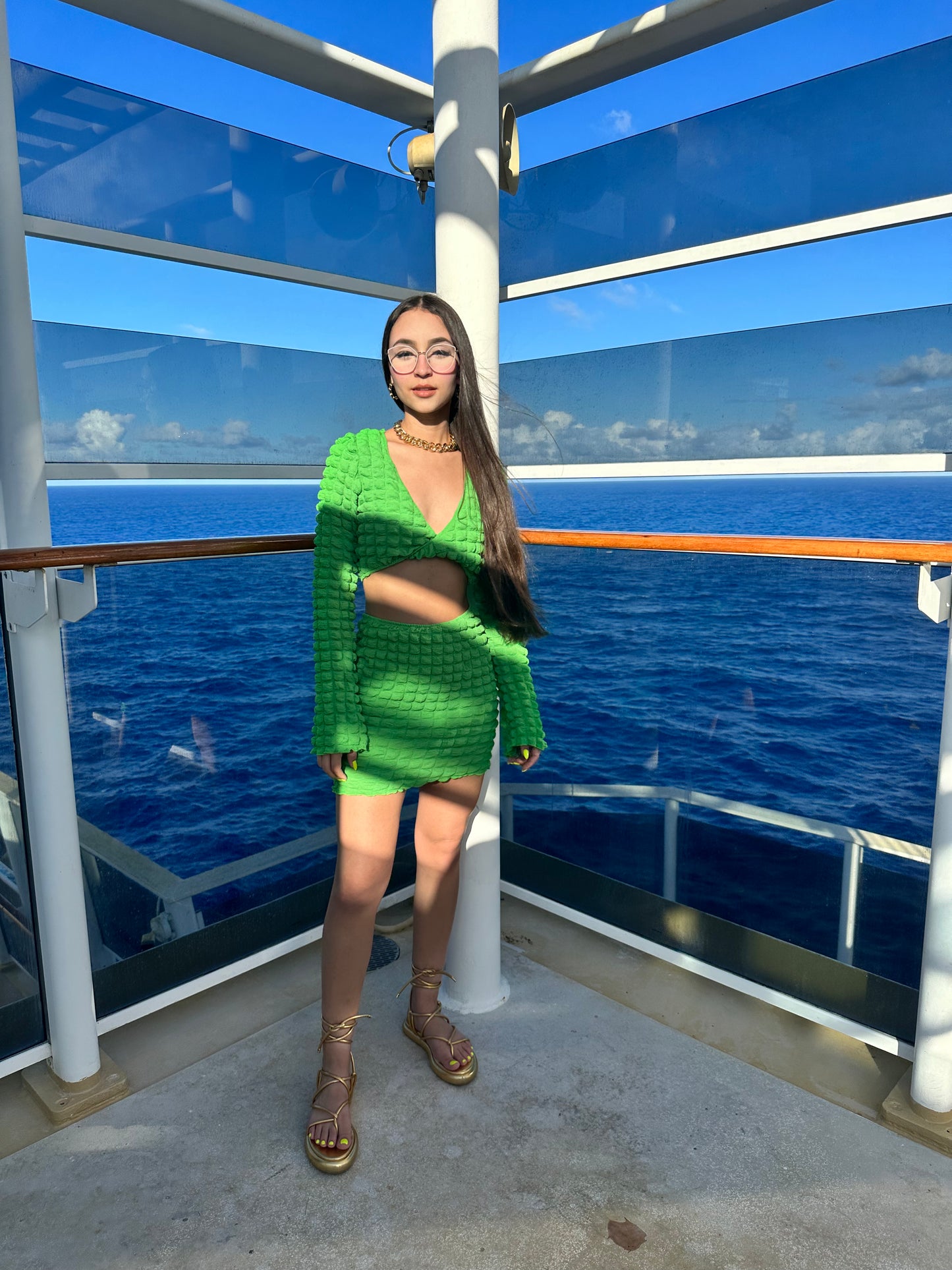 Green apple set